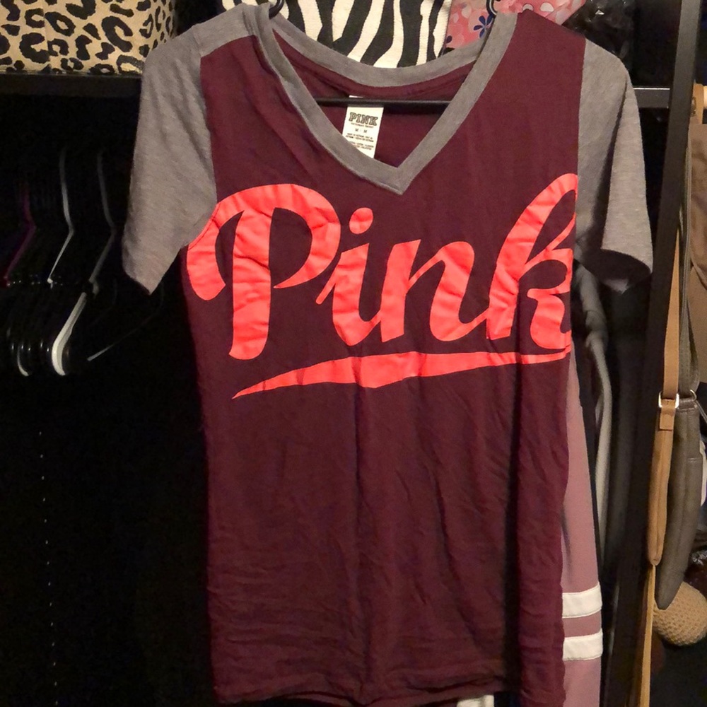 PINK v beck T-shirt